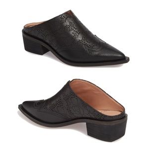 ✨💕 Linea Paolo Western Mule perforated 🐴💕✨